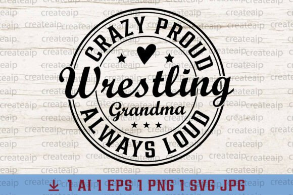 Funny Wrestling Grandma SVG, Wrestling G