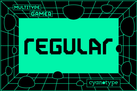 Gamer Regular: A Pixel-Perfect Typeface for Bold Designs