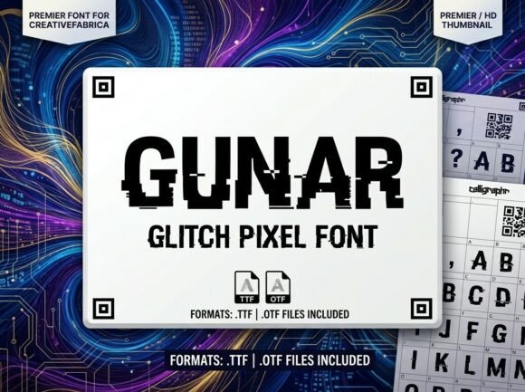 Gunar: Embrace the Chaotic Beauty of Digital Typography