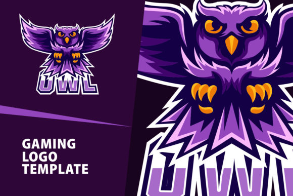 Owl Mascot Gaming Logo Design: Elevate Your Brand