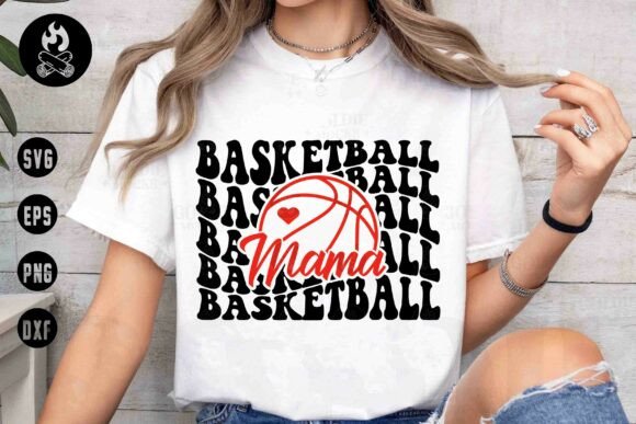 Retro Basketball Mama SVG: Stylish Sport Mom Designs